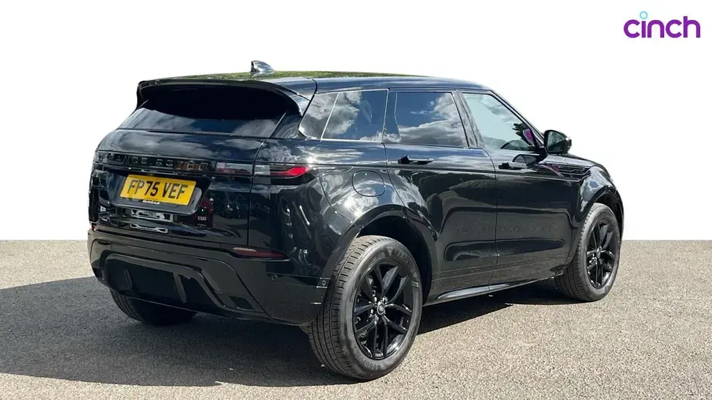 Used Land Rover Range Rover evoque SE Dynamic 204 HP (150 kW) 2025 Santorini black metallic SUV