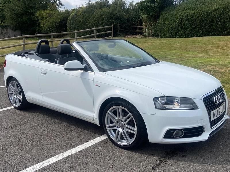 White Used 2012 Audi A3 Cabriolet S-Line Cabriolet | £7,490 - Image 1/4