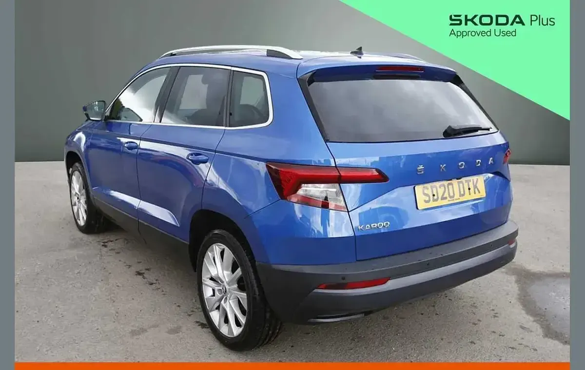 Gebraucht Skoda Karoq SE L 150 PS (110 kW) 2020 Blau SUV