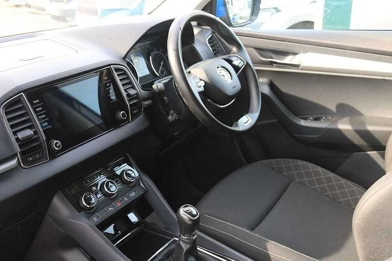 Used Skoda Karoq SE Technology 108 HP (79 kW) 2021 Blue SUV