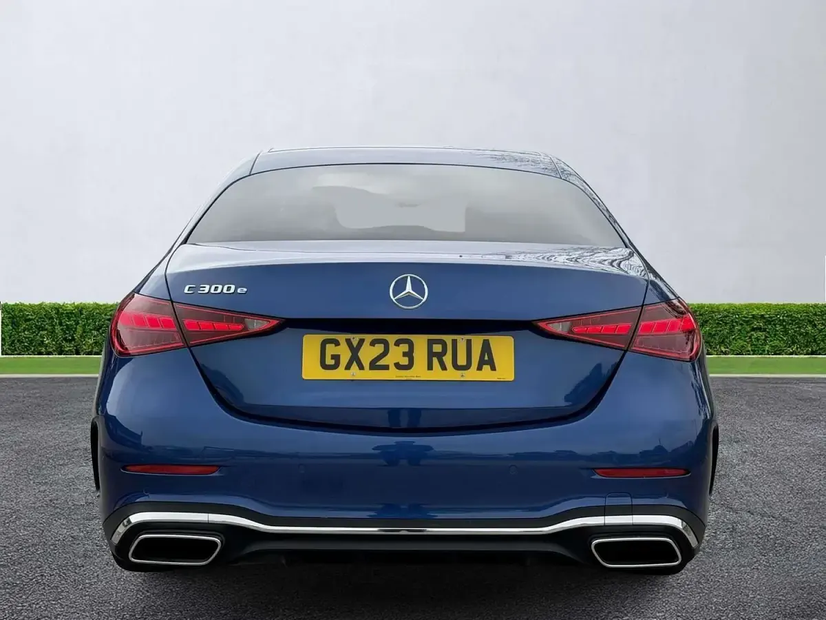 Used Mercedes C300e AMG Line Premium 2023 Blue Sedan
