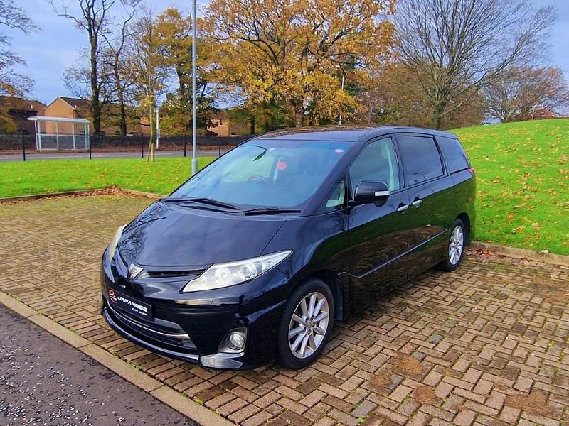 Begagnad Toyota Estima 2010 Svart Minibuss