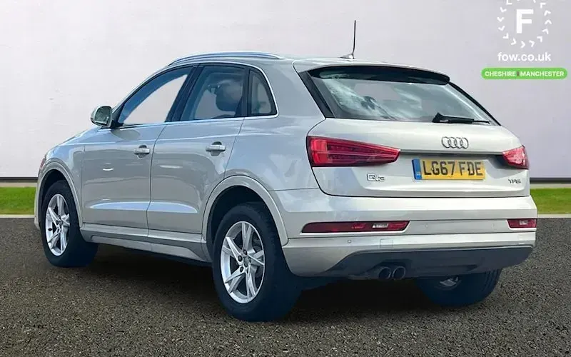 Używany Audi Q3 Sport 150 KM (110 kW) 2017 Srebrny SUV