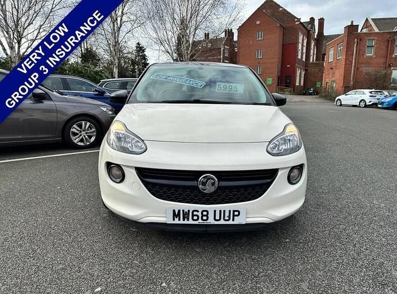 Used Vauxhall Adam 70 HP (51 kW) 2018 White Hatchback