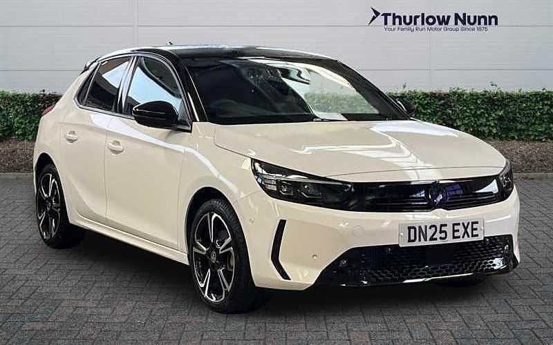 Used Vauxhall Corsa Ultimate 101 HP (74 kW) 2025 White Hatchback