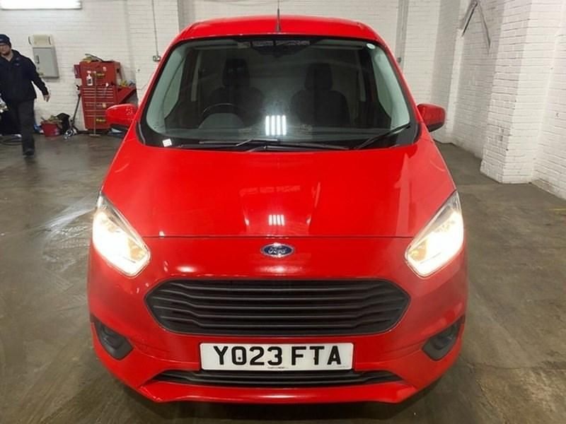 Red Used 2023 Ford Transit Limited Van | £11,489 (Good price) - Image 1/4