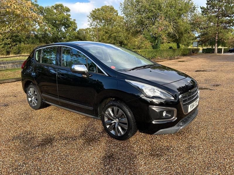 Black Used 2014 Peugeot 3008 Active Hatchback | £5,990 (Fair price) - Image 1/4