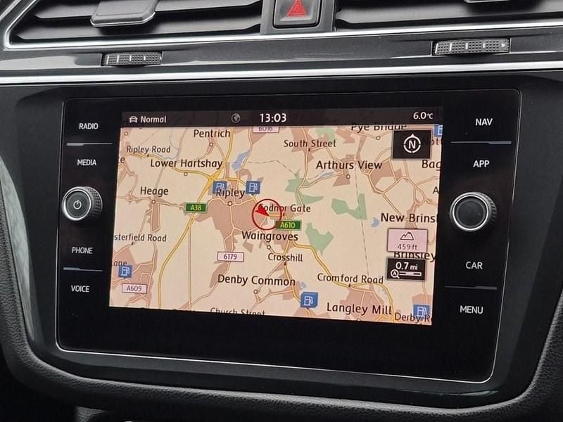 Used VW Tiguan R-line 150 HP (110 kW) 2018 Black SUV