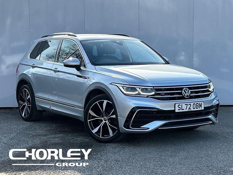 Used VW Tiguan R-line 150 HP (110 kW) 2022 Silver SUV