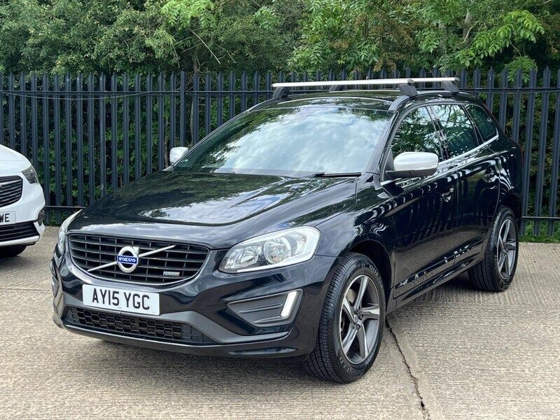 Black Used 2015 Volvo XC60 R-Design SUV | £8,999 (Fair price) - Image 1/3