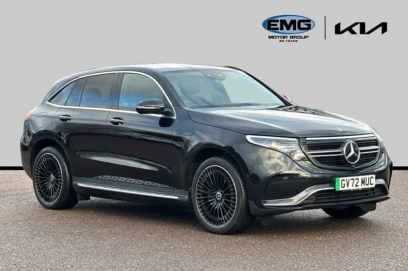 Used Mercedes EQC400 AMG Line Premium Plus 300 kW (408 HP) 2023 Black SUV