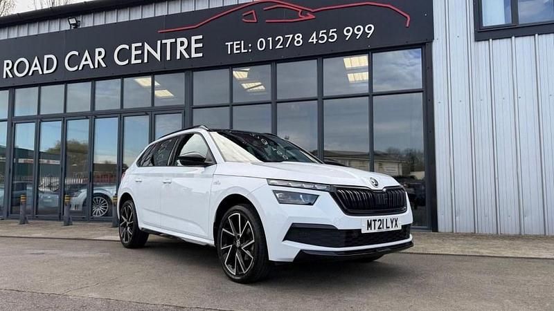 Used Skoda Kamiq Monte Carlo 110 HP (80 kW) 2021 White SUV