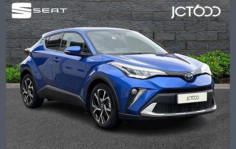 Blue Used 2021 Toyota C-HR+ Design SUV | £18,750 - Image 1/4