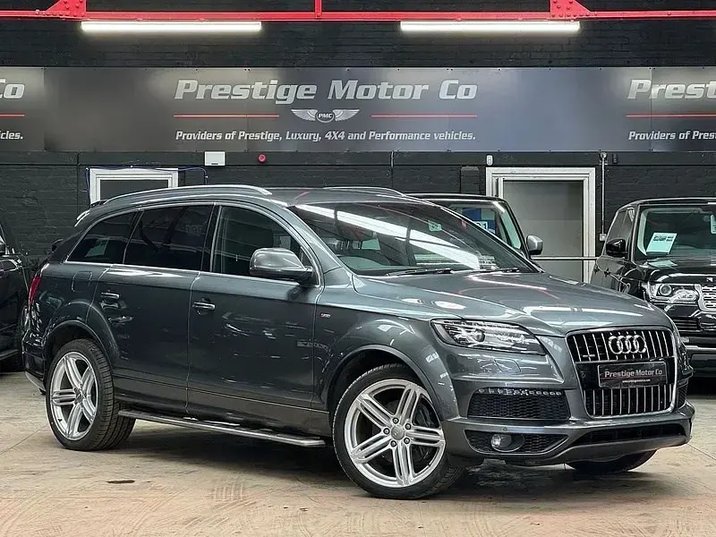 Used Audi Q7 S-line plus 272 HP (200 kW) 2014 Grey SUV