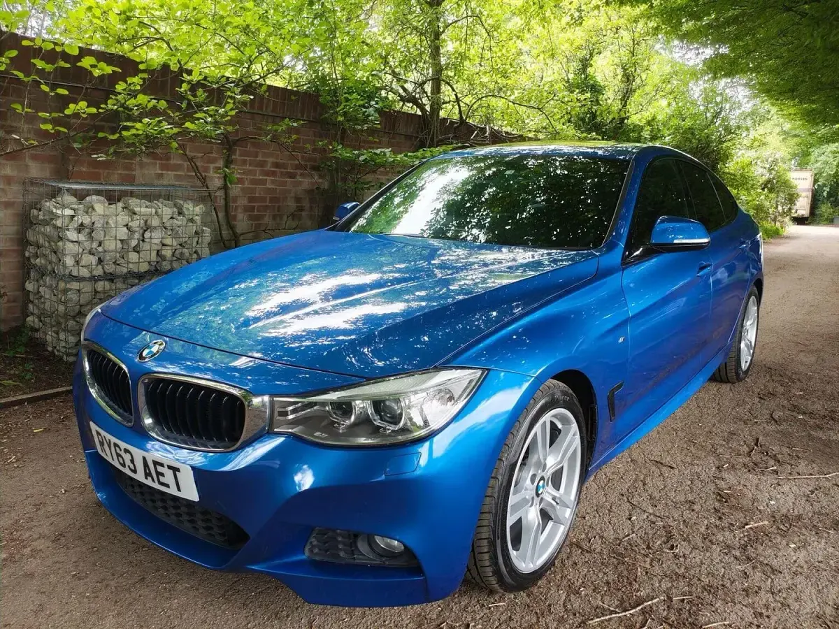 Used BMW 320 Gran Turismo M Sport 184 HP (135 kW) 2014 Blue Hatchback