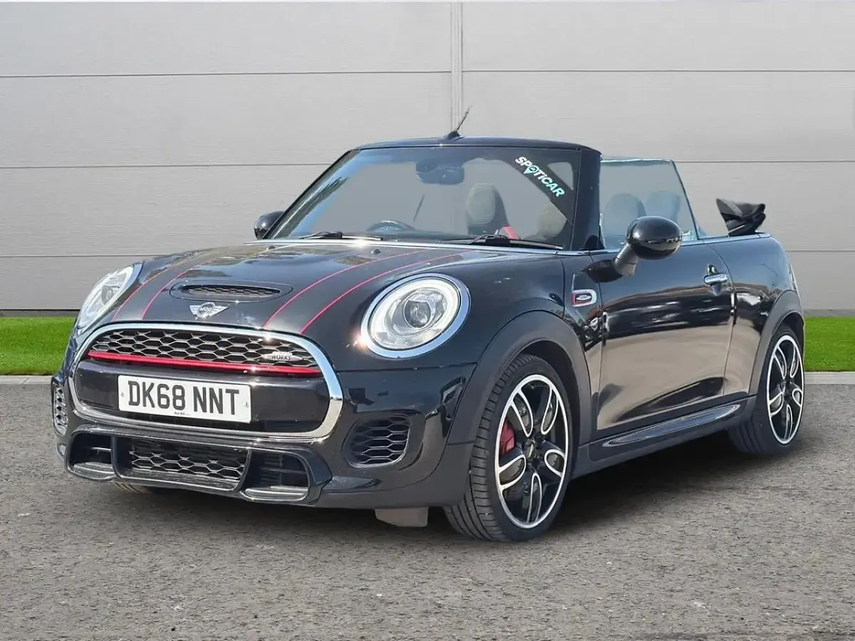 Used Mini John Cooper Works Cabriolet 228 HP (167 kW) 2019 Black Cabriolet