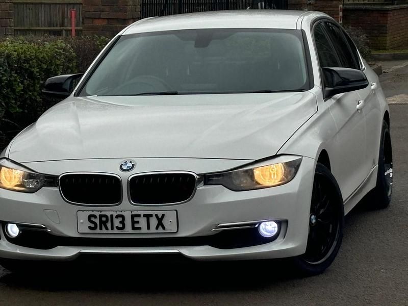 White Used 2013 BMW 320 Luxury Line Sedan | £6,199 (Fair price) - Image 1/4