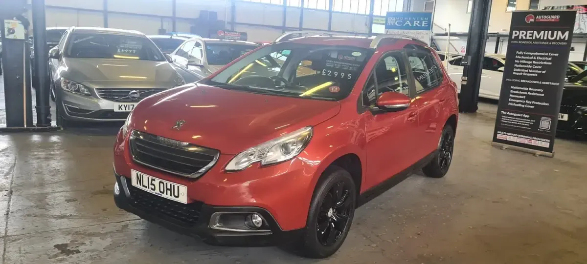 Used Peugeot 2008 Active 68 HP (50 kW) 2015 Red SUV
