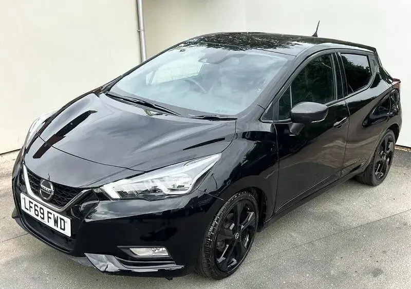 Used Nissan Micra S 100 HP (73 kW) 2019 Black Hatchback