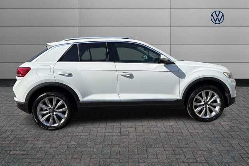 Used VW T-Roc SEL 150 HP (110 kW) 2021 White SUV