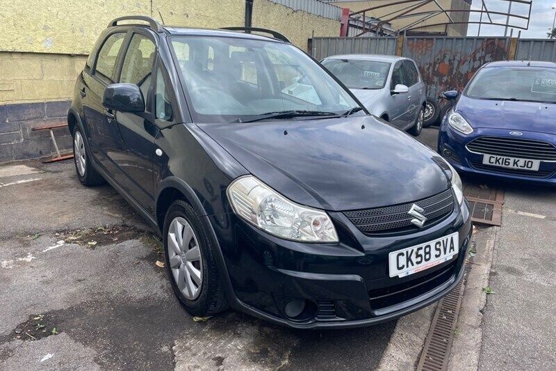 Black Used 2008 Suzuki SX4 GL Hatchback | £1,695 (Fair price) - Image 1/1