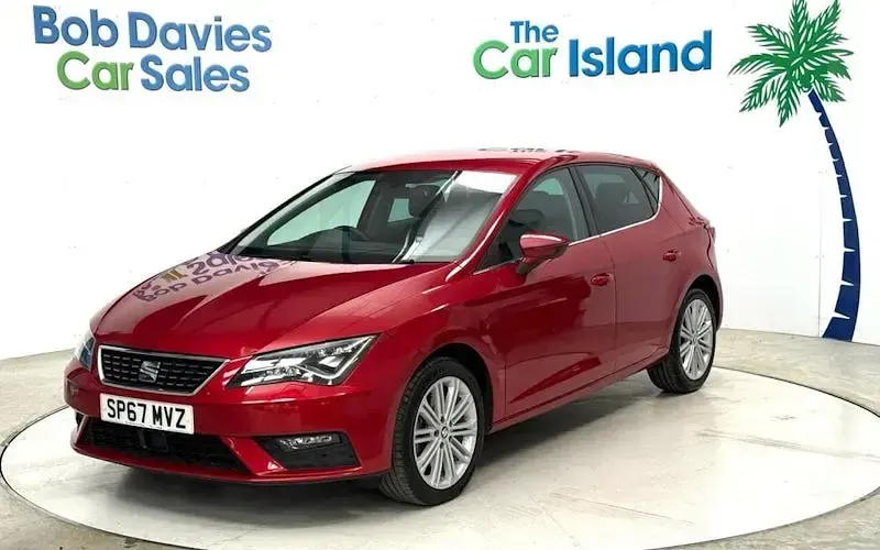 Usado Seat Leon XCELLENCE 184 CV (135 kW) 2016 Rojo Utilitario