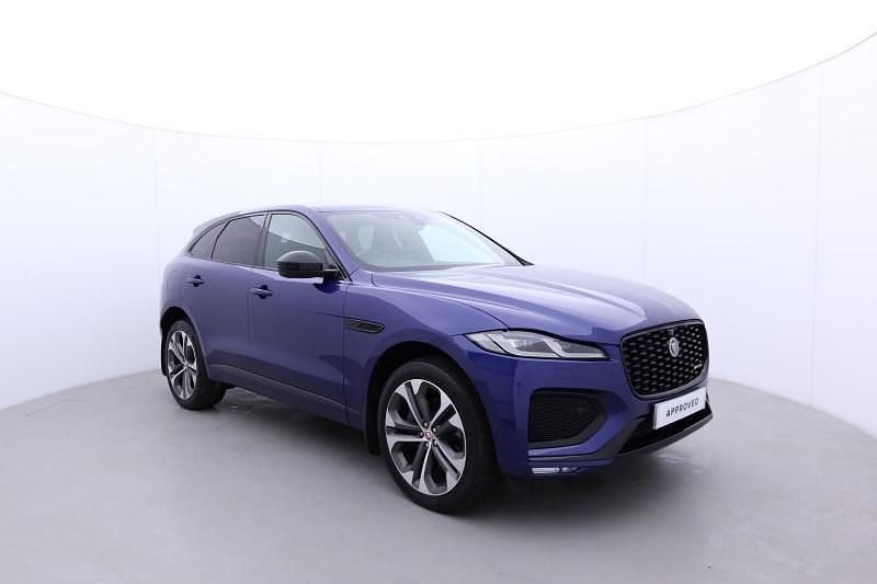 Used Jaguar F-Pace R-Dynamic 2021 Blue SUV