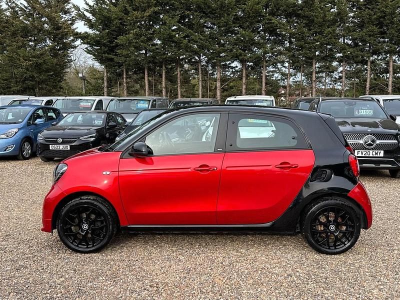 Used Smart ForFour 90 HP (66 kW) 2019 Black Hatchback