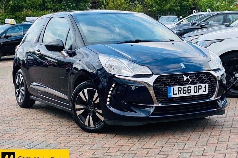 Blue Used 2016 DS Automobiles DS3 Chic Hatchback | £3,799 (Fair price) - Image 1/1