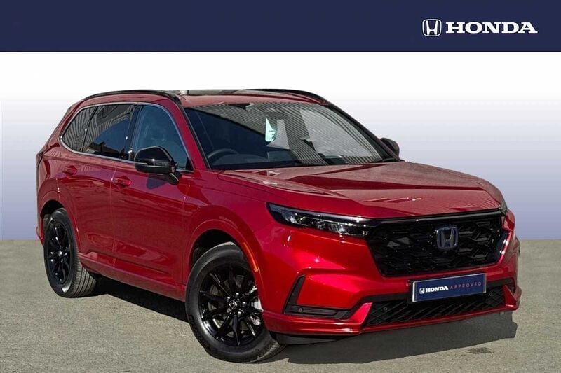Premium plus paint crystal red Used 2025 Honda CR-V Advance SUV | £37,443 (Expensive) - Image 1/4