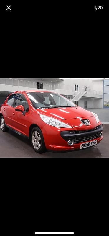 Red Used 2008 Peugeot 207 Sport Hatchback | £1,399 (Good price) - Image 1/4