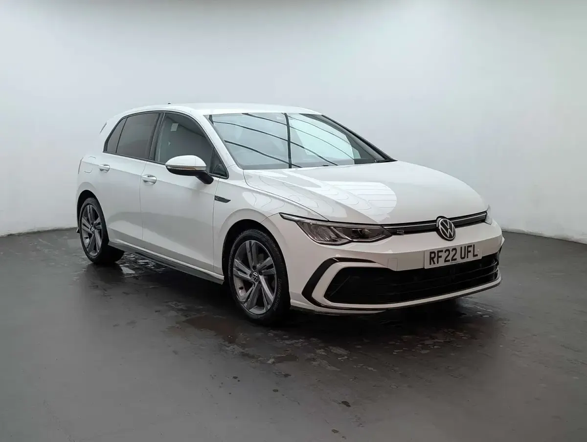 Used VW Golf VIII R-line 2022 White Hatchback