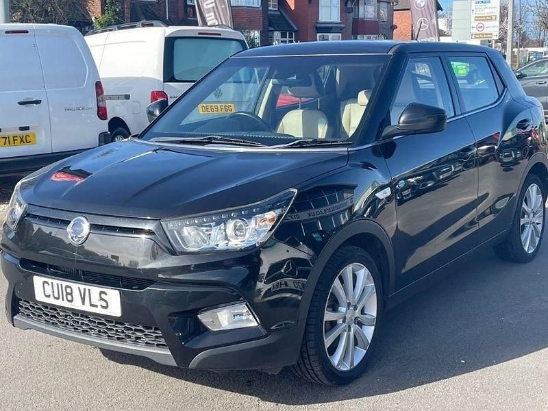 Used Ssangyong (KGM) Tivoli 115 HP (84 kW) 2018 Black SUV