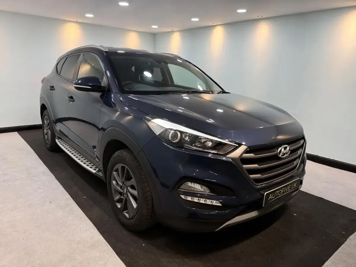 Used Hyundai Tucson SE 177 HP (130 kW) 2017 Blue SUV