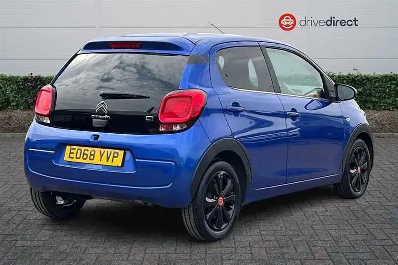 Used Citroën C1 72 HP (52 kW) 2018 Blue Hatchback