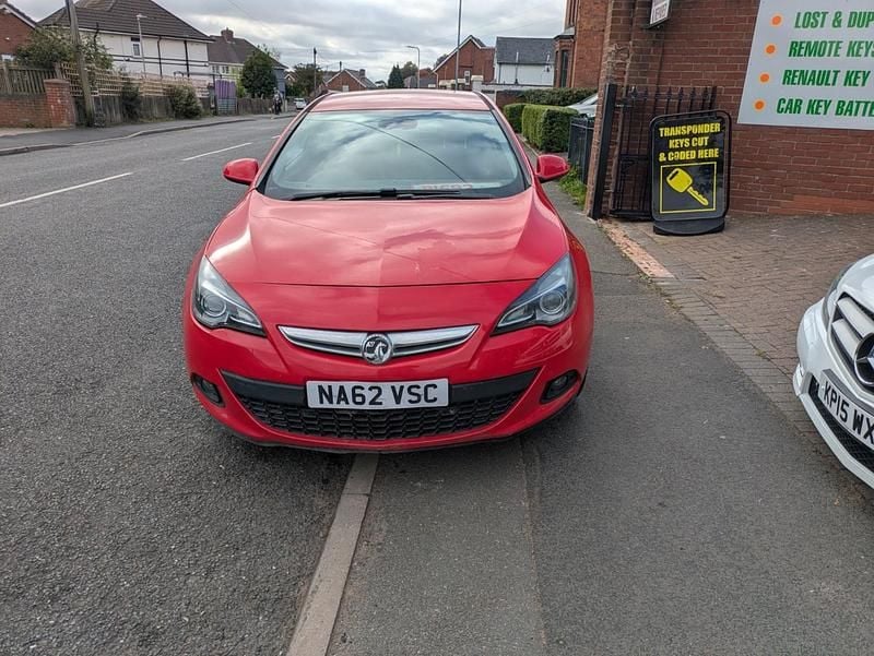 Used Vauxhall Astra GTC SRi 2012 Red Hatchback