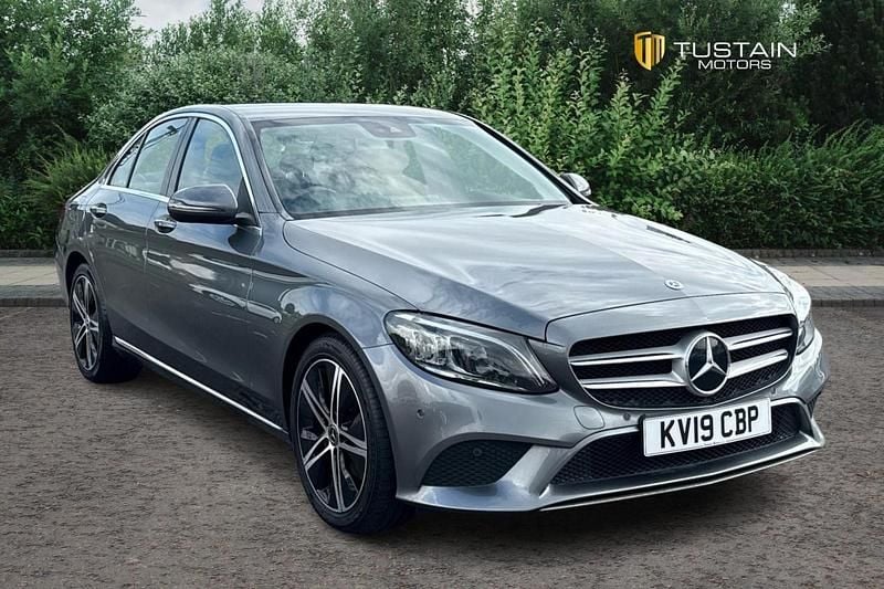 Grey Used 2019 Mercedes C220 Sedan | £17,999 (Good price) - Image 1/4