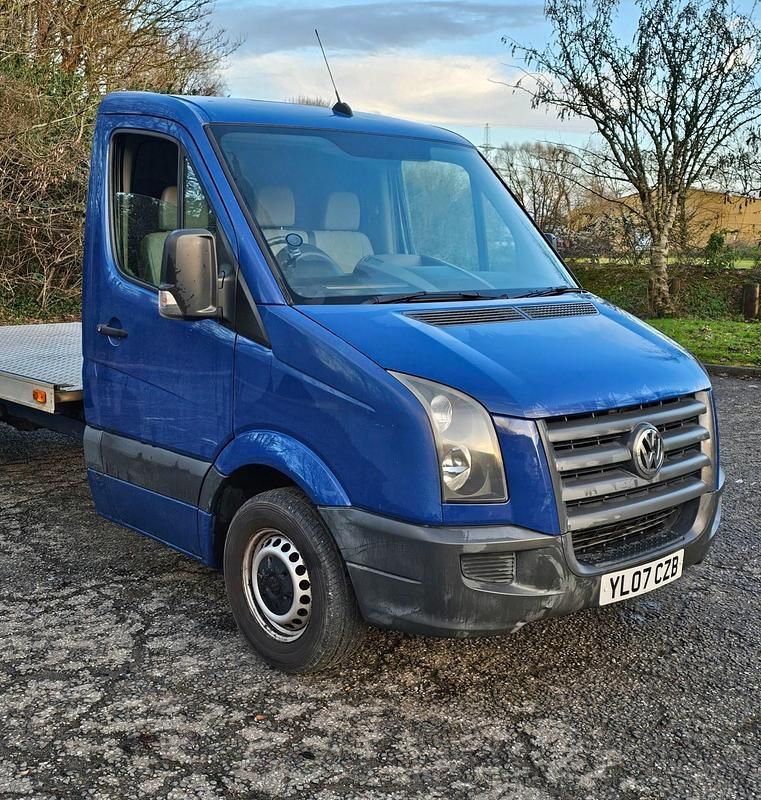 Used VW Crafter 109 HP (80 kW) 2007 Blue Van