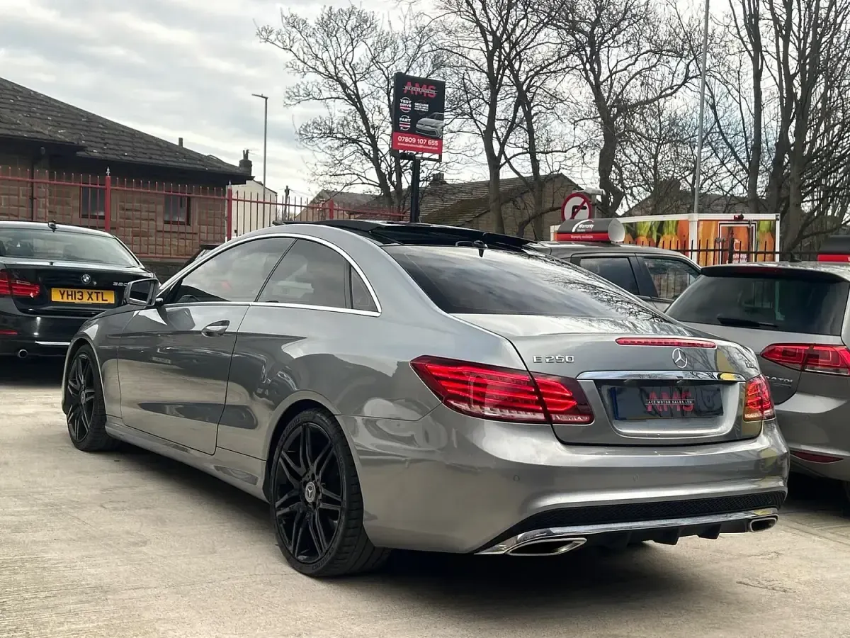 Used Mercedes E250 AMG 2014 Silver Coupe