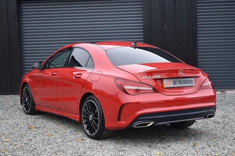 Used Mercedes CLA200 AMG line 2019 Red Sedan