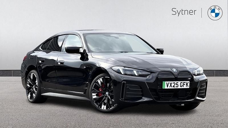 Black Used 2025 BMW i4 Comfort Edition Sedan | £57,000 - Image 1/4