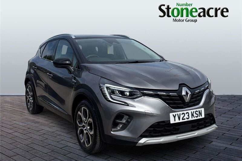Grey/black Used 2023 Renault Captur Techno SUV | £15,169 (Fair price) - Image 1/4