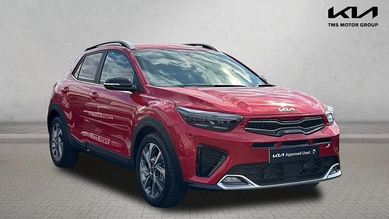 Red Used 2025 Kia Stonic GT-Line S SUV | £21,490 (Expensive) - Image 1/4