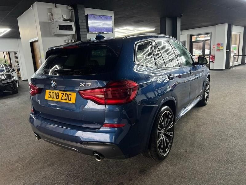 Used BMW X3 M Sport 190 HP (139 kW) 2018 Blue SUV
