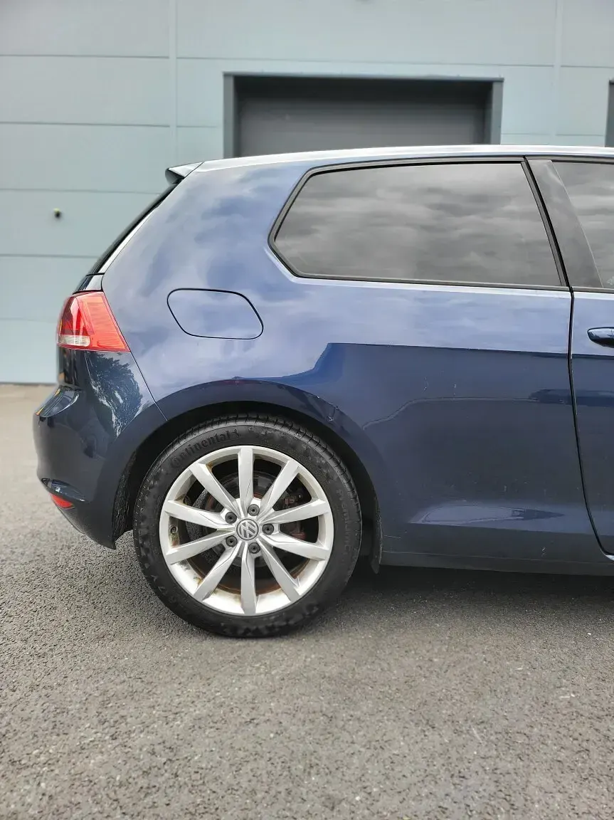 Used VW Golf VII GT 147 HP (108 kW) 2013 Blue Hatchback