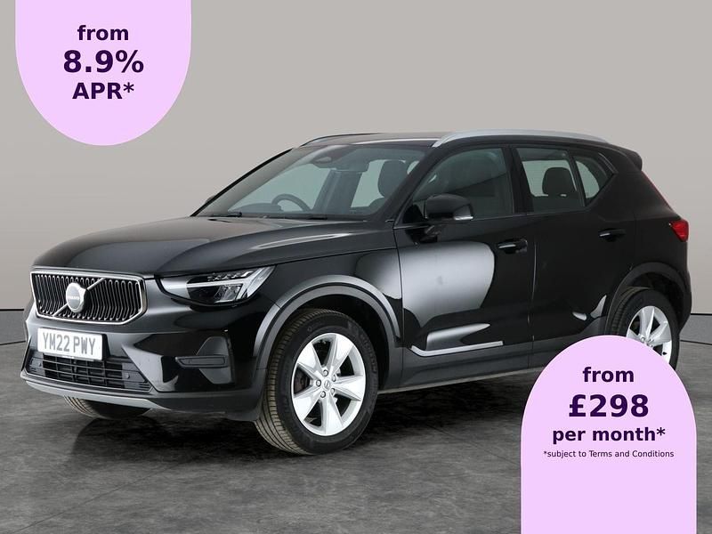 Black Used 2022 Volvo XC40 Core SUV | £20,654 (Good price) - Image 1/3