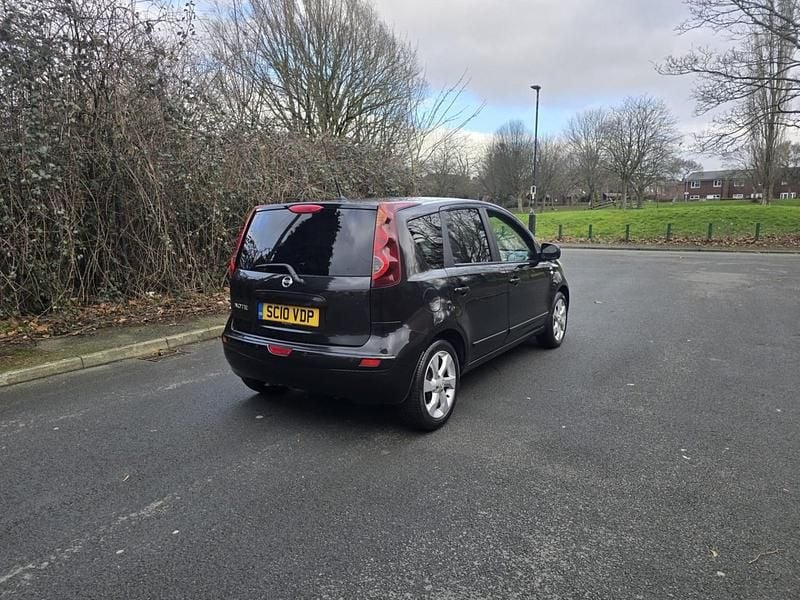 Used Nissan Note N-TEC 2010 Black Hatchback
