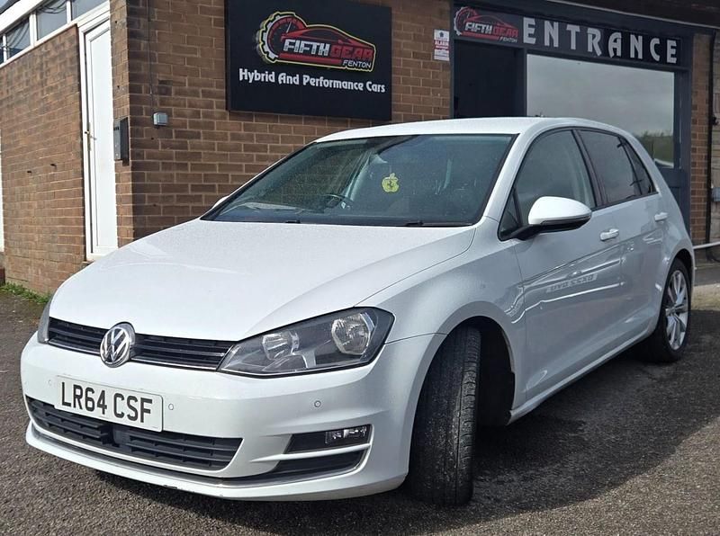 Used VW Golf VII GT 2014 White Hatchback