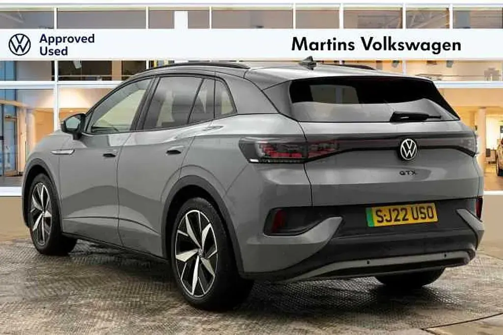 Begagnad VW ID.4 GTX 219 kW (299 HK) 2022 Grå SUV
