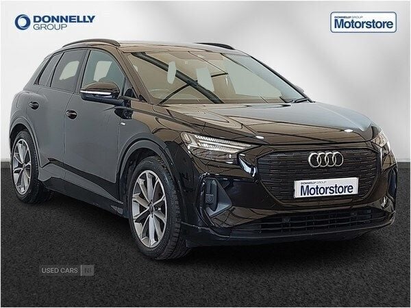 Black Used 2021 Audi Q4 e-tron Comfort SUV | £23,995 (Super price) - Image 1/4